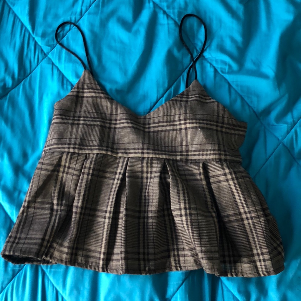 Peplum tank